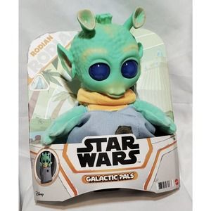 2022 Star Wars Galactic Pals ~ Baby Rodian Plush ~ NIP VHTF Mattel